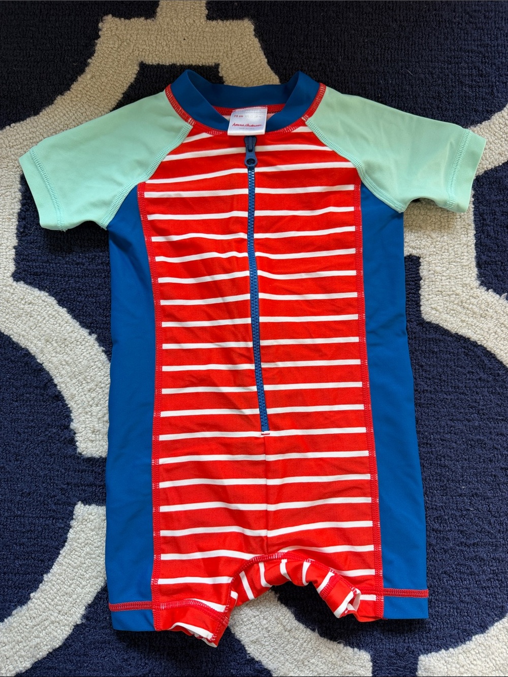 Baby short-Sleeve Rashguard swim suit
